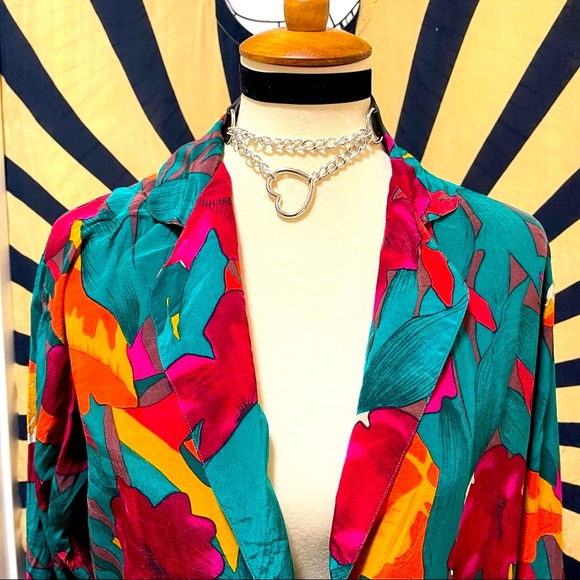 🌈 Amazing Vintage flower vibe blazer - Picture 1 of 12